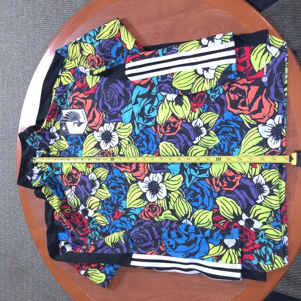 Adidas Tiro Floral Soccer Track Jacket Minnesota United Men’s Medium Zip Up XL - Picture 6 of 15